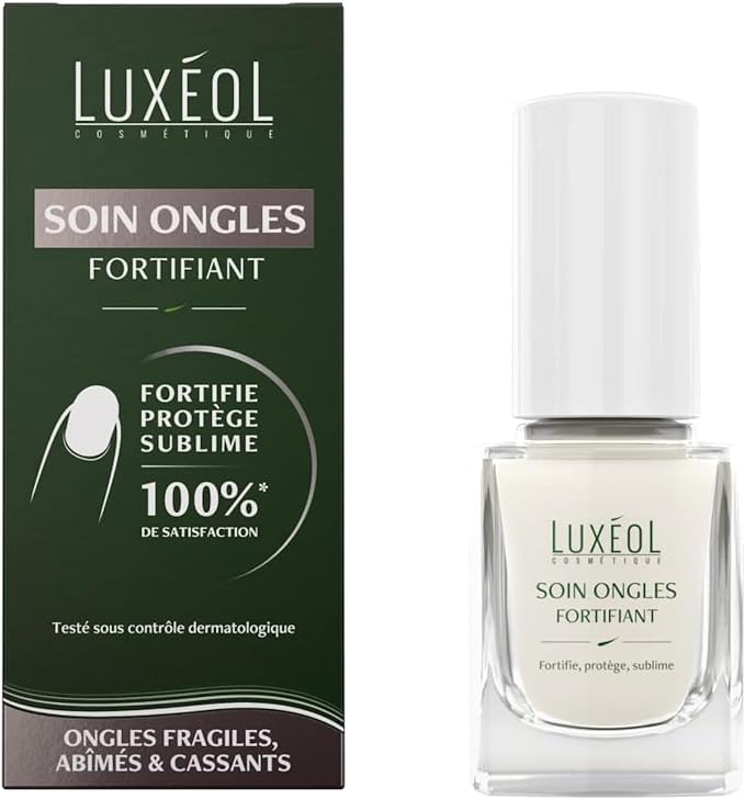 Flacon et boîte du soin Ongles fortifiant Luxéol