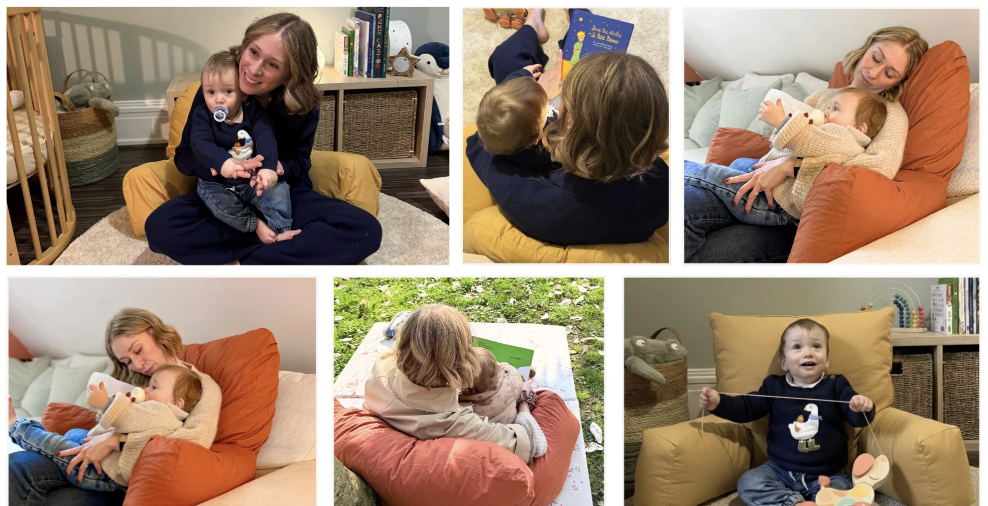 Coussin évolutif Neocome : grossesse, allaitement, éveil, détente