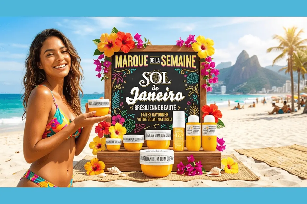 Marque de la Semaine Sol de Janeiro sur LookFantastic Cheirosa 62 Bum Bum crème Badalada Discovery Set coffrets Jet Set jusqu'à -40 % avec trousse et pince cheveux offertes dès 45 euros