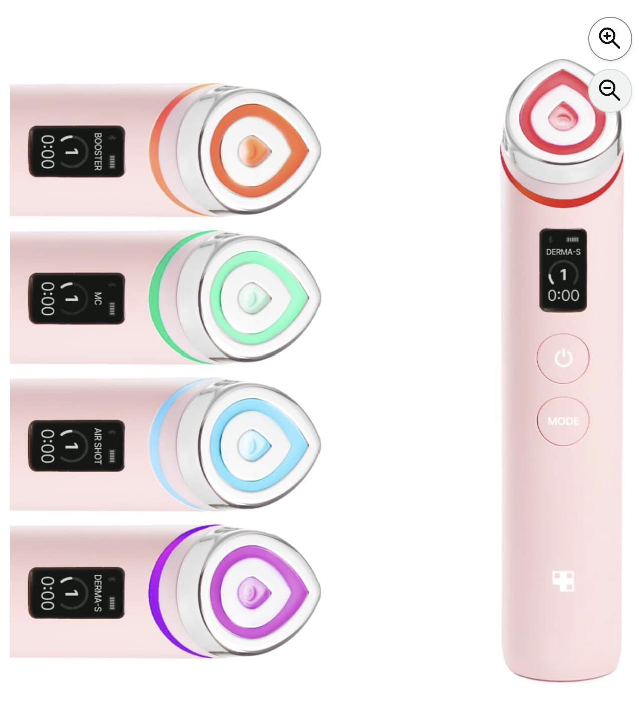 Medicube Age-R Booster Pro rose avec ses 4 modes LED et écran digital