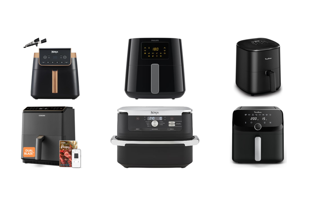 Comparatif de friteuses sans huile Ninja Philips Moulinex et Cosori