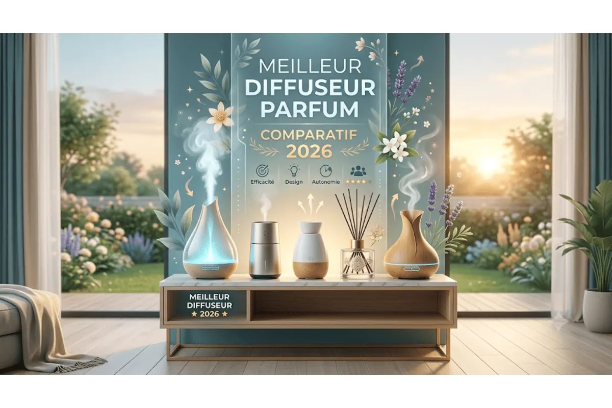 Comparatif meilleurs diffuseurs de parfum 2026
