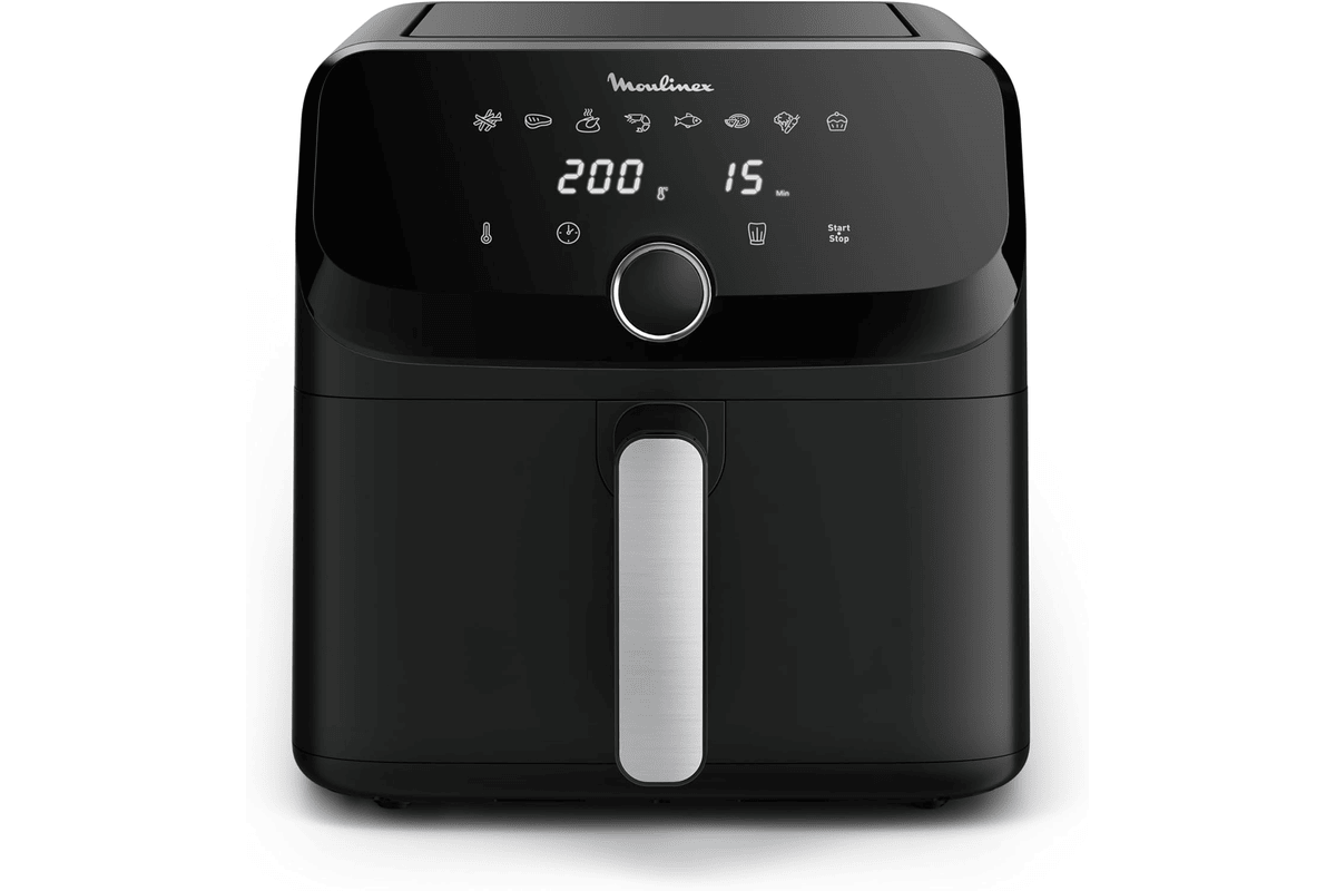 Moulinex Easy Fry Mega air fryer 7,5 L mono tiroir XXL 8 personnes 8 programmes sans huile