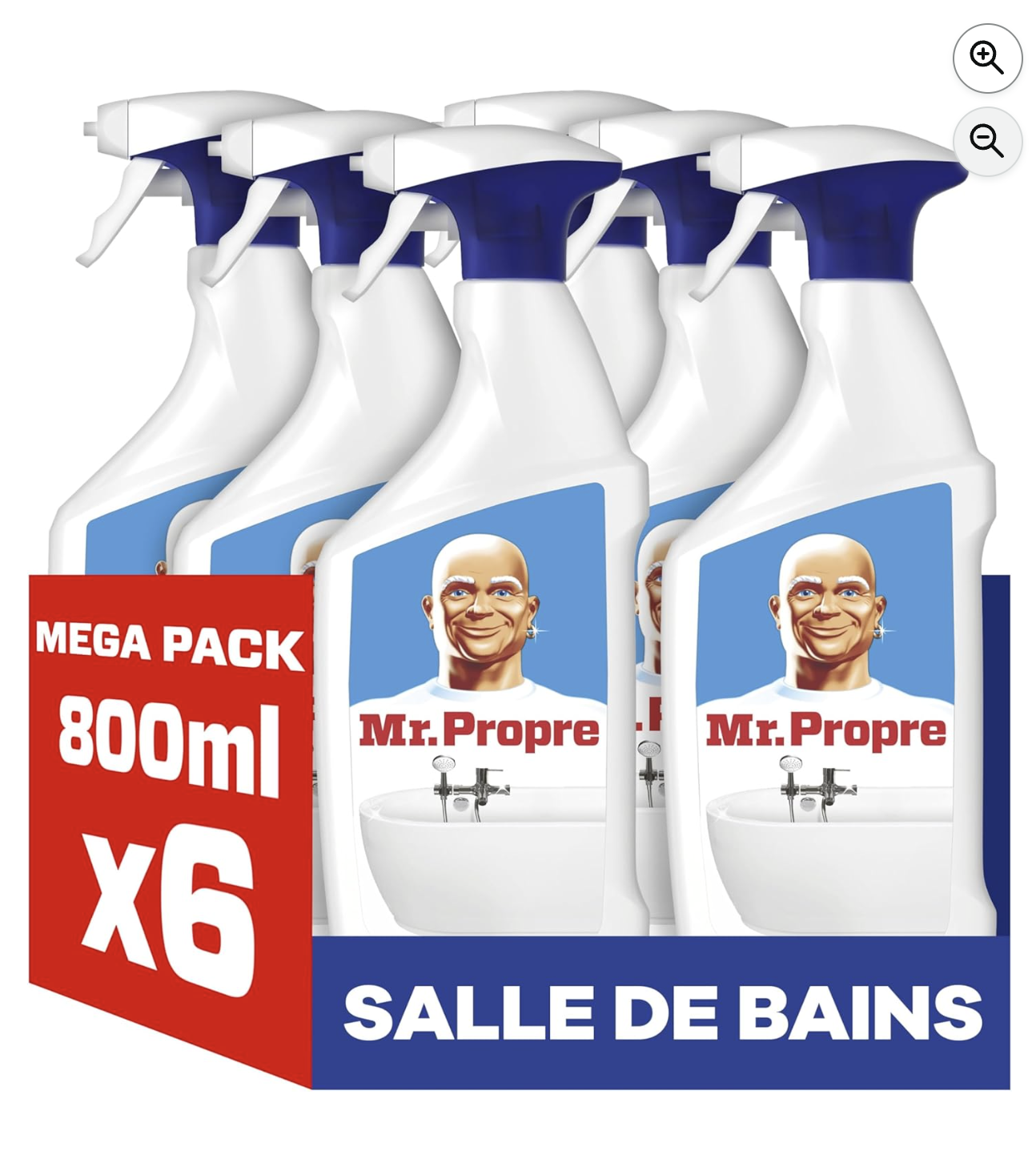Mr. Propre Spray Salle de Bains Fraîcheur Febreze lot de 6