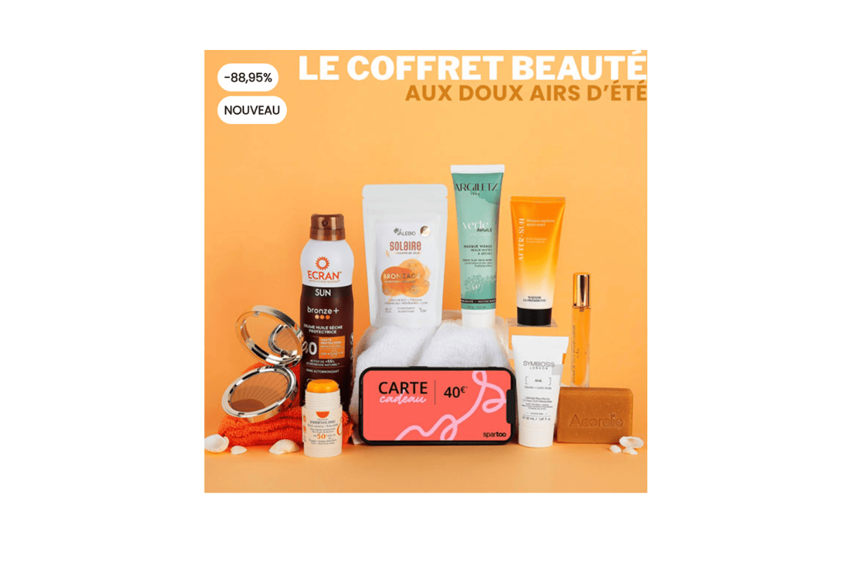 Box Peau Satinée Avantages My Beauty Factory 11 produits été 2026 valeur 315 euros pour 34 euros édition limitée -88%
