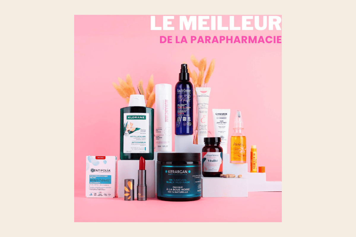 Box Avantages Apothicaire My Beauty Factory 8 soins parapharmacie cultes 30 euros au lieu de 160,90 euros Gamarde Melvita Klorane Centifolia Nuhanciam Embryolisse édition limitée