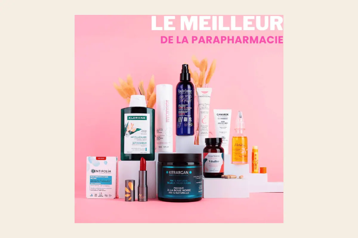 Box Avantages Apothicaire My Beauty Factory 8 soins parapharmacie cultes 30 euros au lieu de 160,90 euros Gamarde Melvita Klorane Centifolia Nuhanciam Embryolisse édition limitée