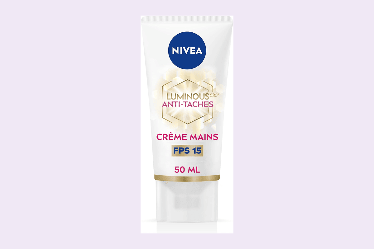 Nivea Crème Mains Correctrice Luminous 630 Anti-Taches SPF15 réduit taches pigmentaires