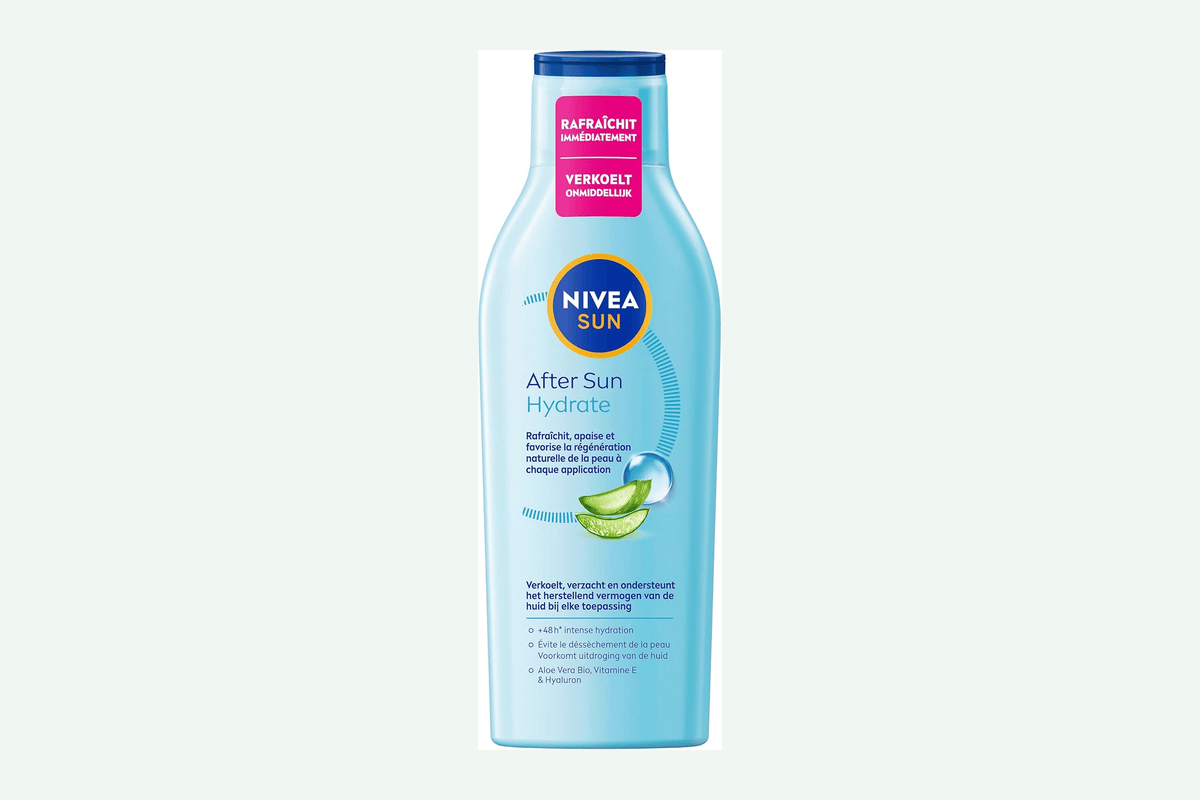 Nivea Sun Lait Après-Soleil Hydratant 48h Aloe Vera Bio acide hyaluronique 400 ml