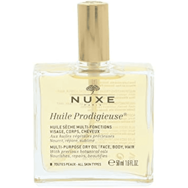 Nuxe Huile Prodigieuse Classique 100 ml flacon huile sèche multi-fonctions visage corps cheveux 7 huiles précieuses