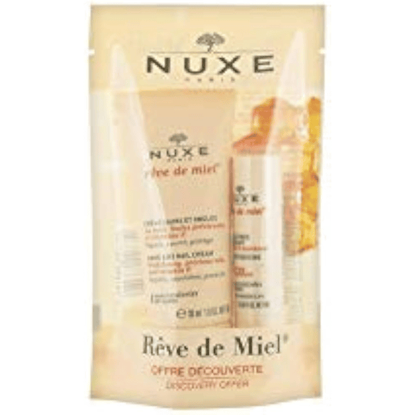 Nuxe Rêve de Miel Crème Mains et Ongles 50 ml tube ultra-nourrissant miel réparation hydratation 24h