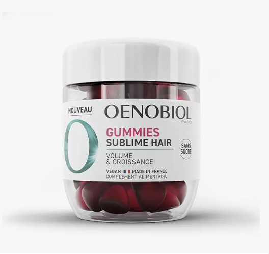 Oenobiol Sublime Hair Gummies Volume et Croissance sans sucre vegan