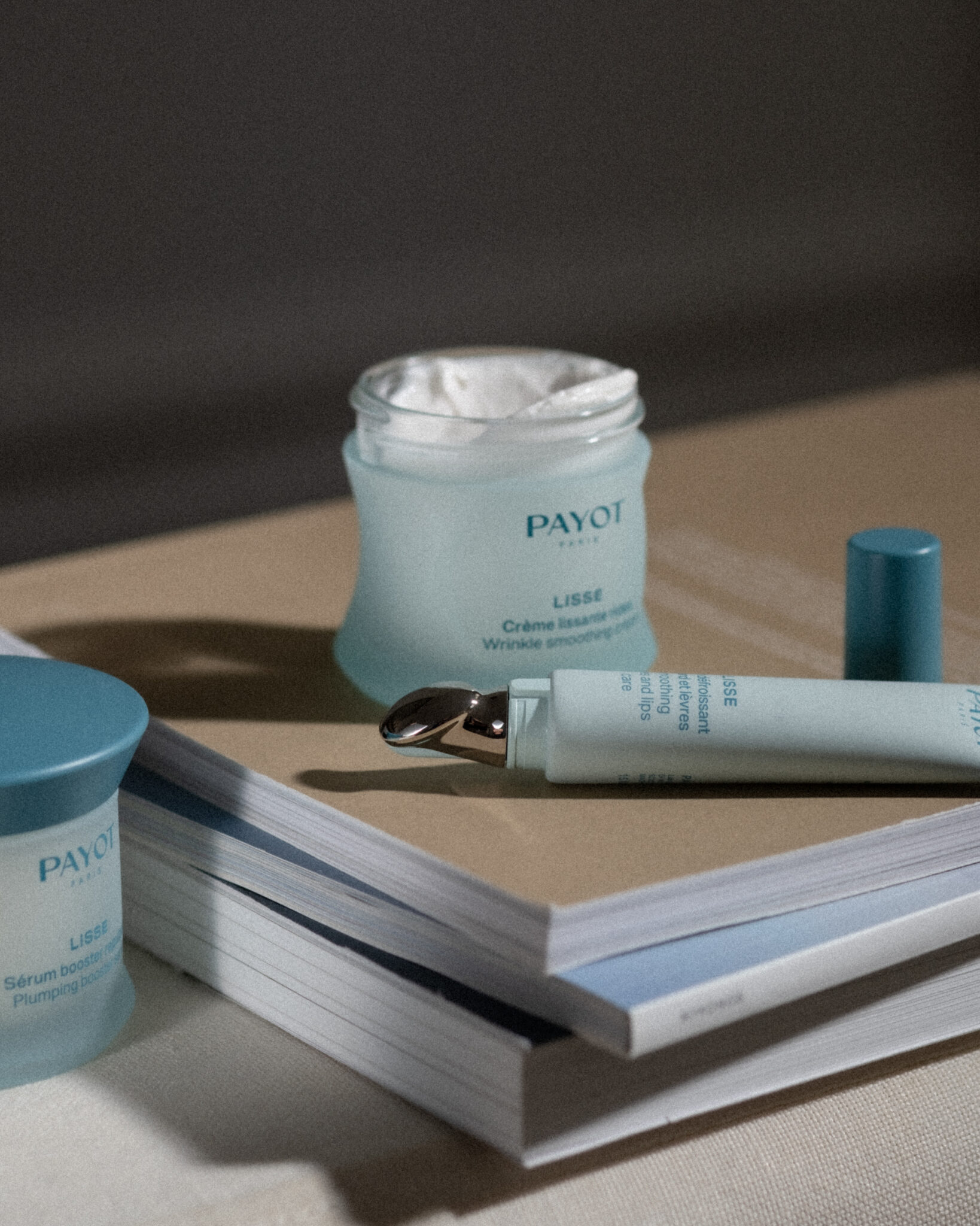 La gamme complète Payot Lisse : sérum, crème et soin regard