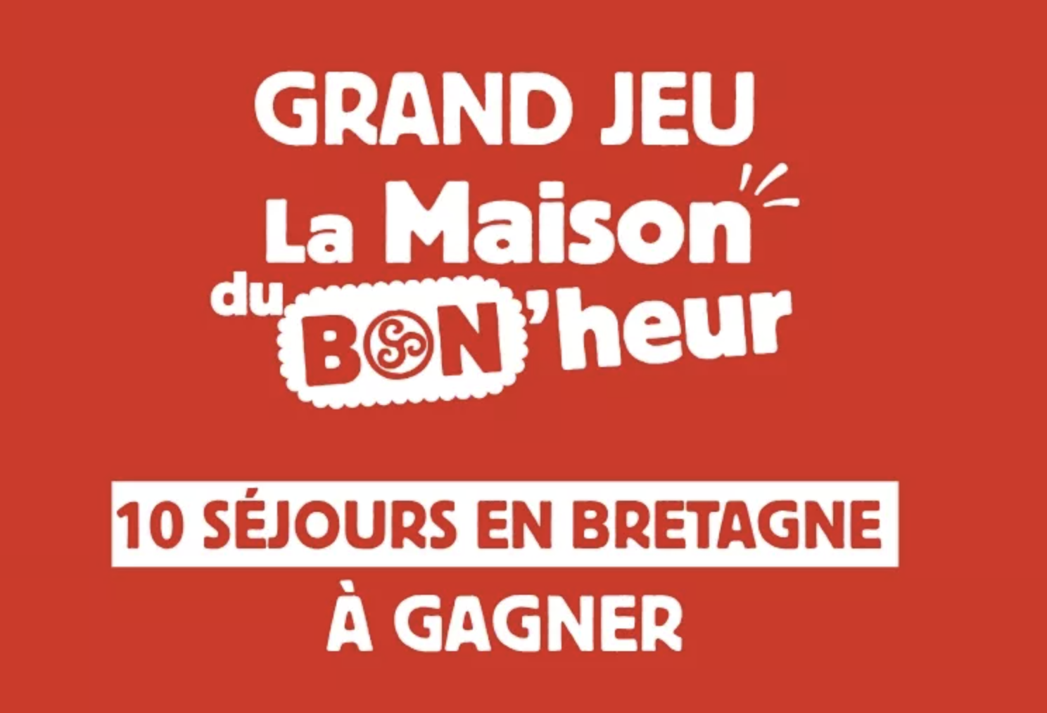 Paysan Breton Grand Jeu La Maison du Bonheur 10 sejours en Bretagne a gagner