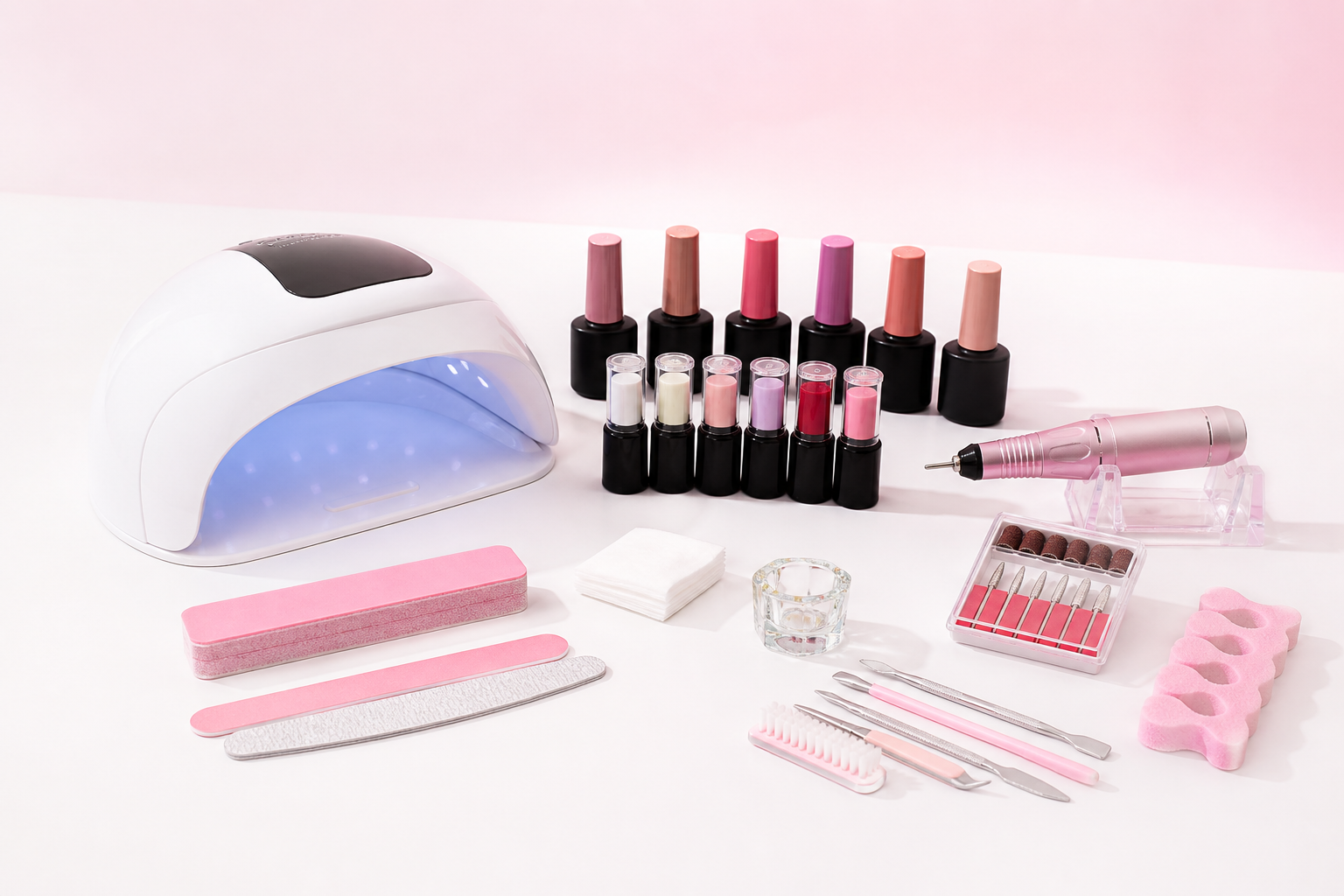 PEACECOLOR kit manucure complet 35 vernis gel lampe ponceuse Amazon 2026