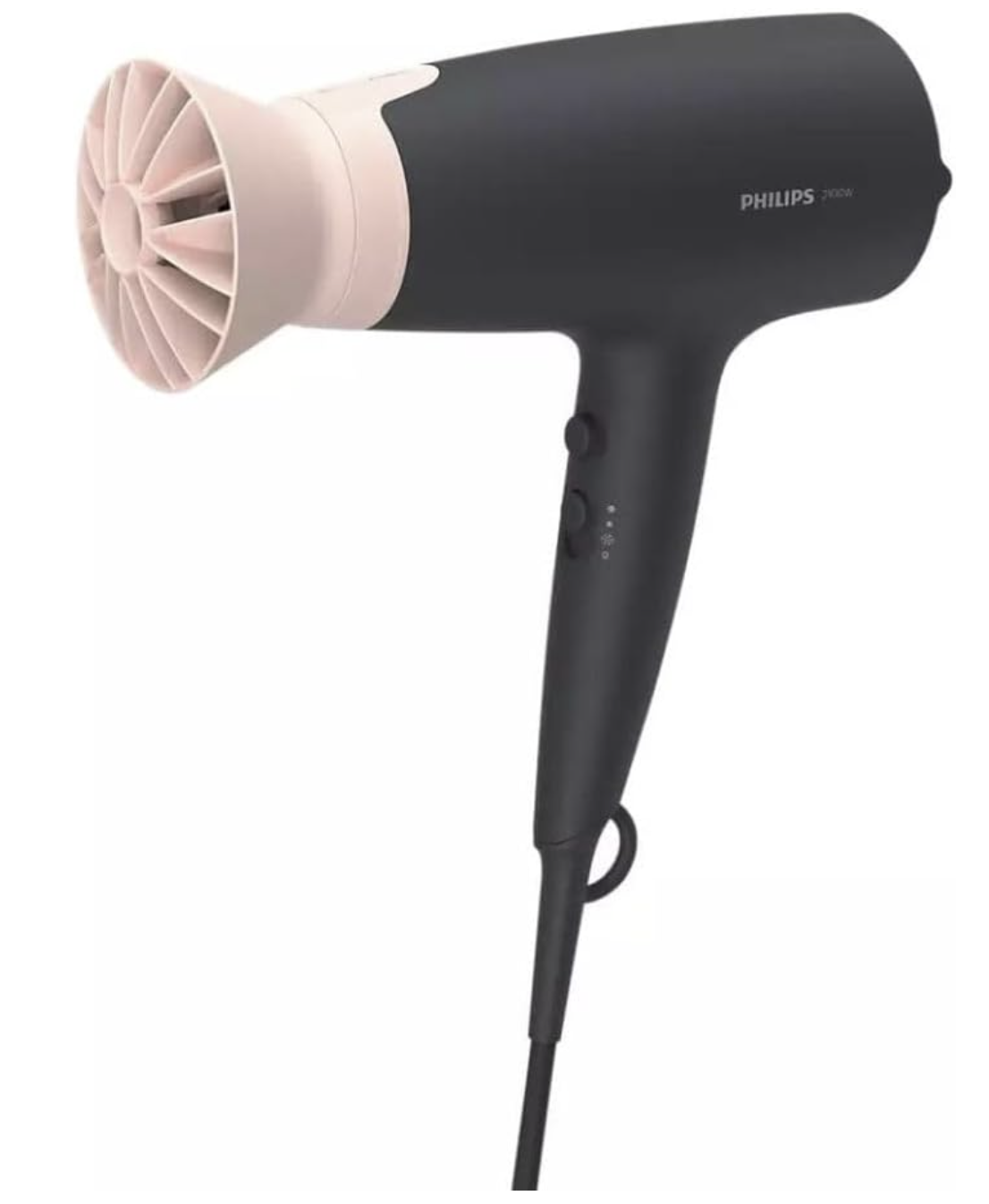 Philips seche-cheveux Series 3000 BHD350 noir avec buse coiffante