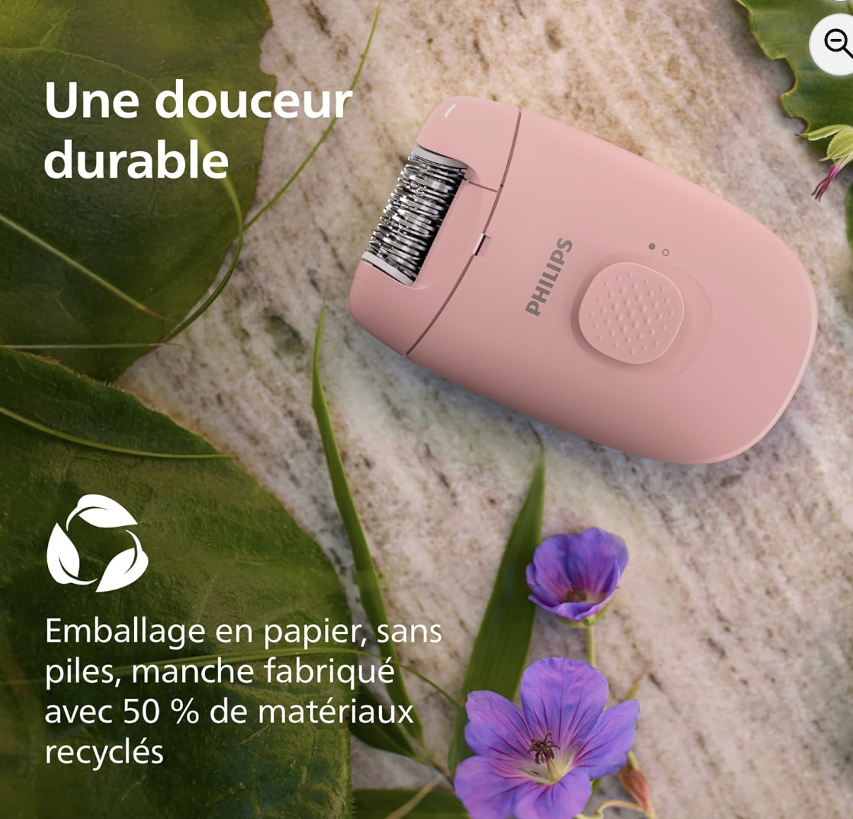 Philips Series 2000 epilateur filaire BRE229/00 noir