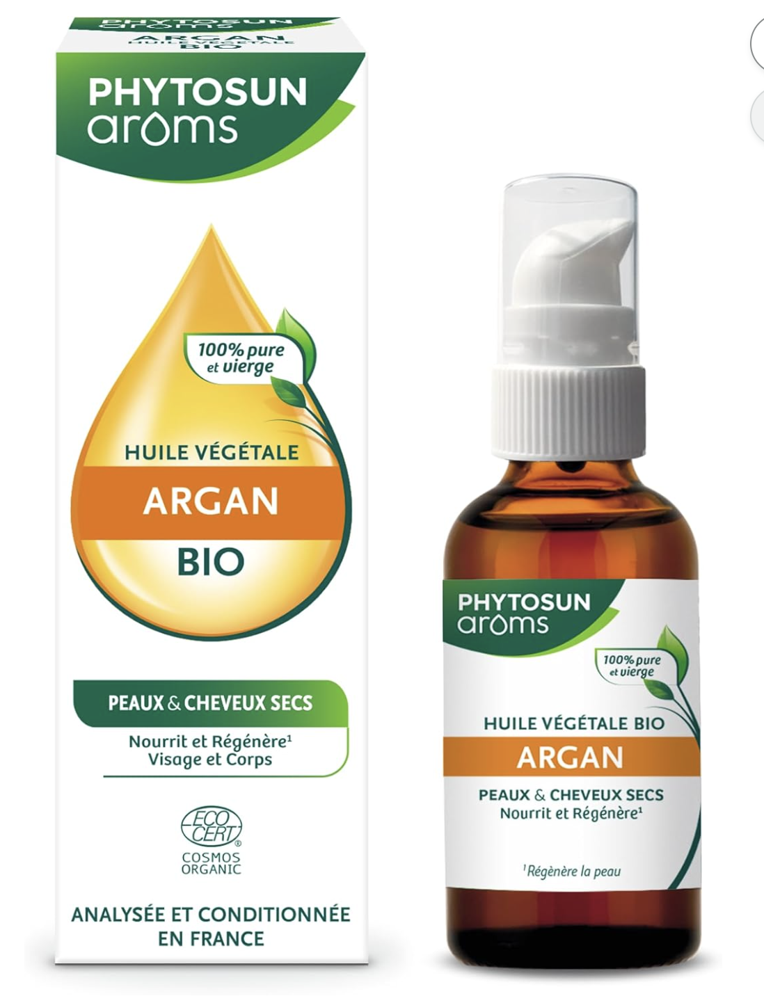 Phytosun Aroms huile argan bio flacon spray