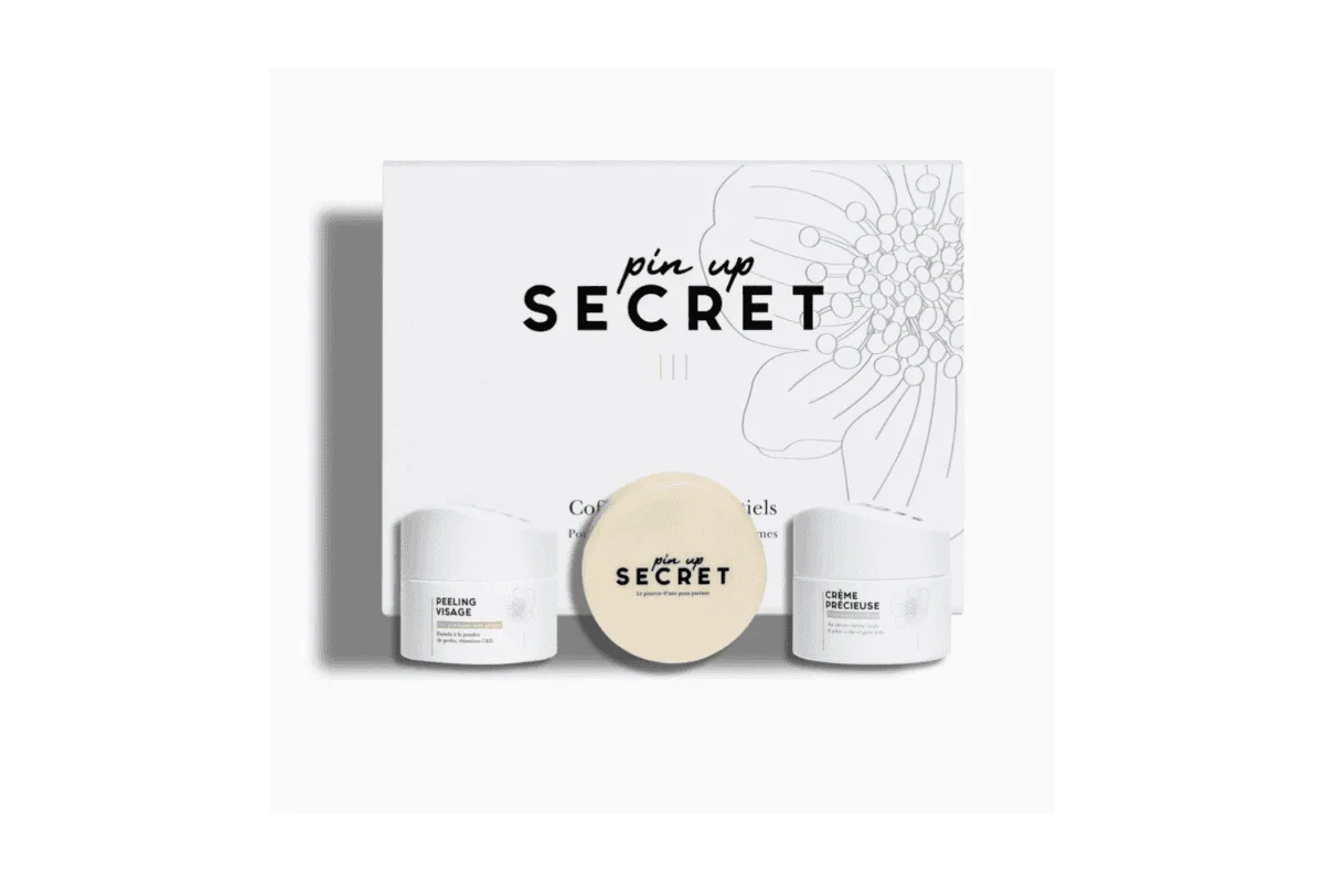 Soins visage et coffrets Pin Up Secret au lait de chèvre