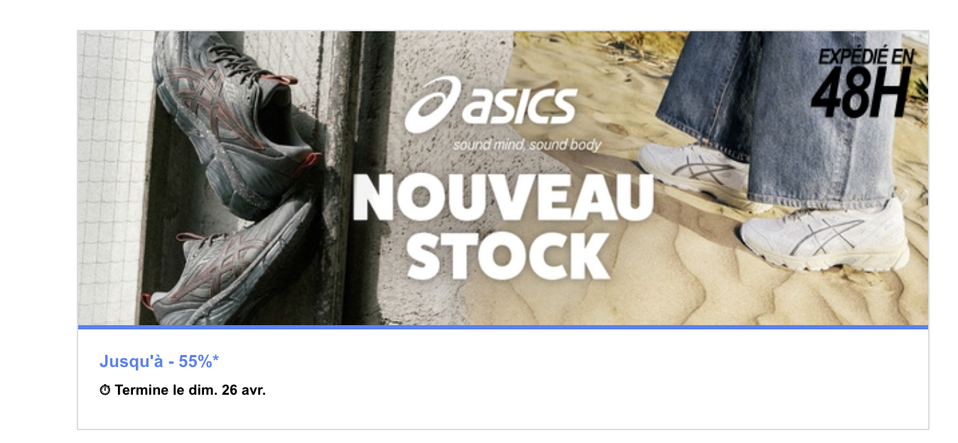 Private Sport Shop Asics nouveau stock chaussures running lifestyle