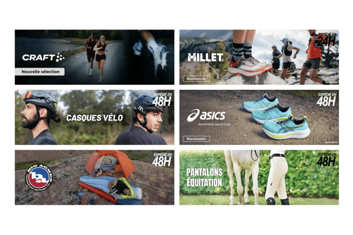 Ventes Craft, Millet, Asics, casques vélo sur Private Sport Shop
