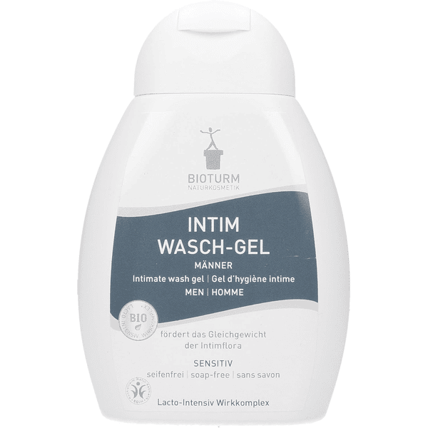 Bioturm Intimate Wash Men N°28 gel hygiène intime bio peaux sensibles certification allemande