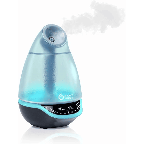 Babymoov Hygro humidificateur chambre bébé hygrostat brume chaude froide veilleuse