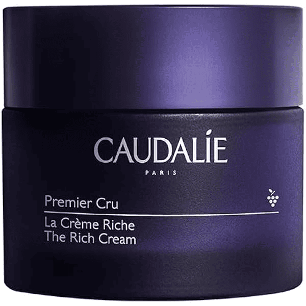 Caudalie Premier Cru La Crème Riche soin nuit anti-âge global ViNergy acide hyaluronique
