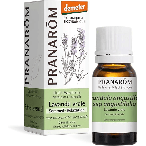 Huile essentielle de lavande vraie bio Pranarôm Lavandula angustifolia 10ml