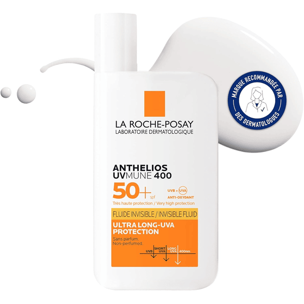 La Roche-Posay Anthelios UVMUNE 400 Fluide Invisible SPF50+ Sans Parfum 50ml