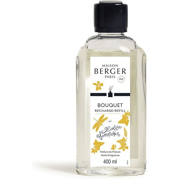 Maison Berger diffuseur bâtonnets linge frais coton parfum ambiance propre minimaliste