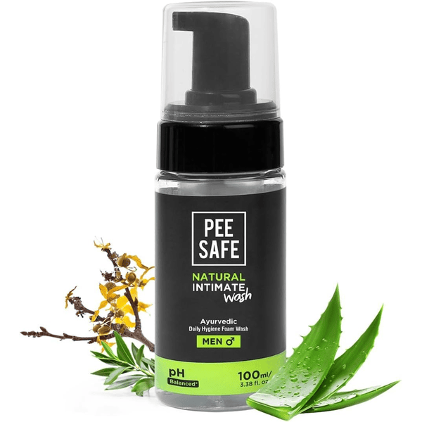 PeeSafe Gel Intime Homme 100ml sans alcool naturel ingrédients prévient odeurs irritations