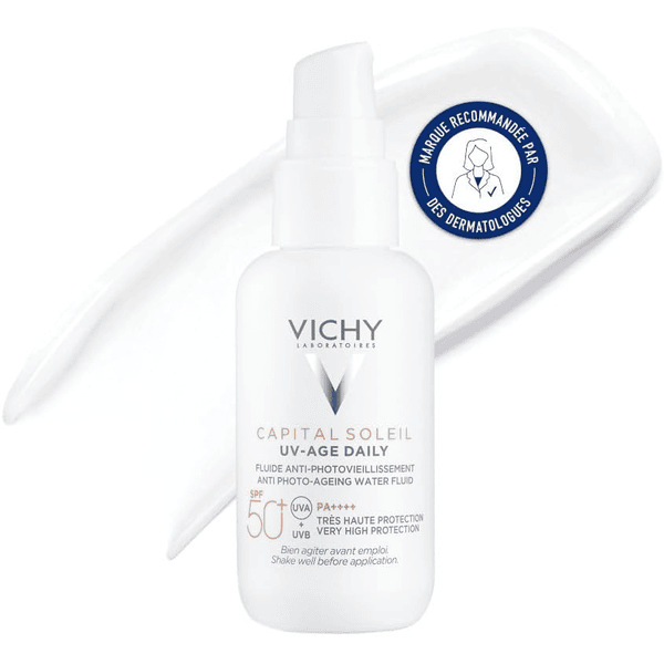 Vichy Capital Soleil Fluide Anti-Photovieillissement SPF50 Peptides + Niacinamide 40ml