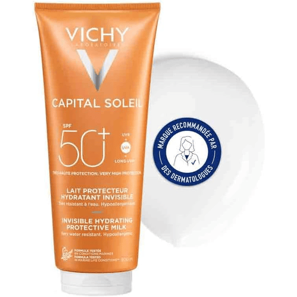 Vichy Capital Soleil Lait Solaire Hydratant SPF50+ Visage et Corps 300ml