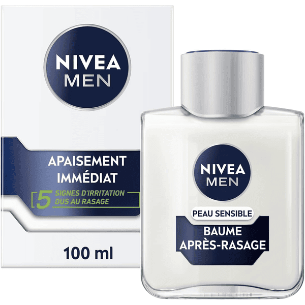 Nivea Men Peau Sensible baume après-rasage enrichi camomille hamamélis 100 ml