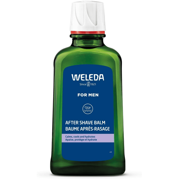 Weleda baume après-rasage NATRUE bio peaux sensibles tous types de peaux végan