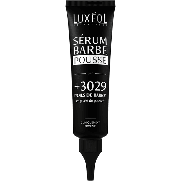 Luxéol sérum barbe pousse densité épaisseur fabriqué en France amélioration du poil