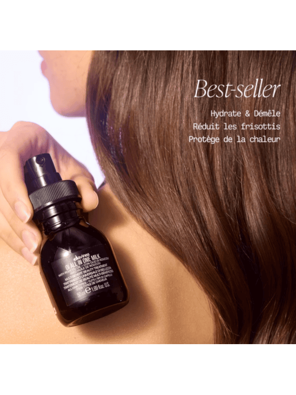 Davines OI All in One Milk soin multi-fonctions cheveux best-seller hydrate démêle réduit frisottis protège chaleur