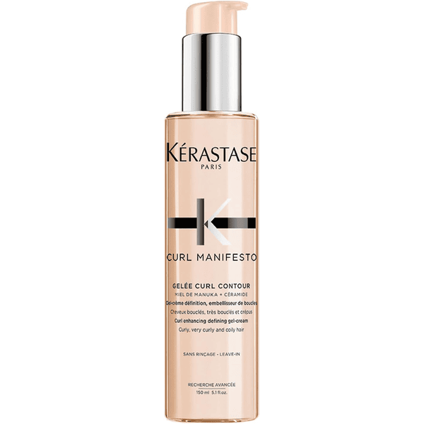 Kérastase Curl Manifesto Gelée Curl Contour gel-crème embellisseur boucles méthode boucles hydrate définit miel manuka céramides cheveux bouclés