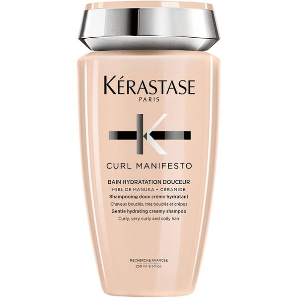 Kérastase Curl Manifesto Bain Hydratation Douceur shampoing cheveux bouclés frisés crépus définition boucles miel manuka céramides