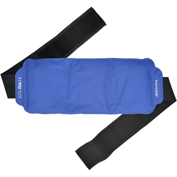 kwmobile compresse gel chaud froid coussin chauffant ceinture micro ondes rafraîchissant cold pack batterie refroidissement dos nuque réutilisable
