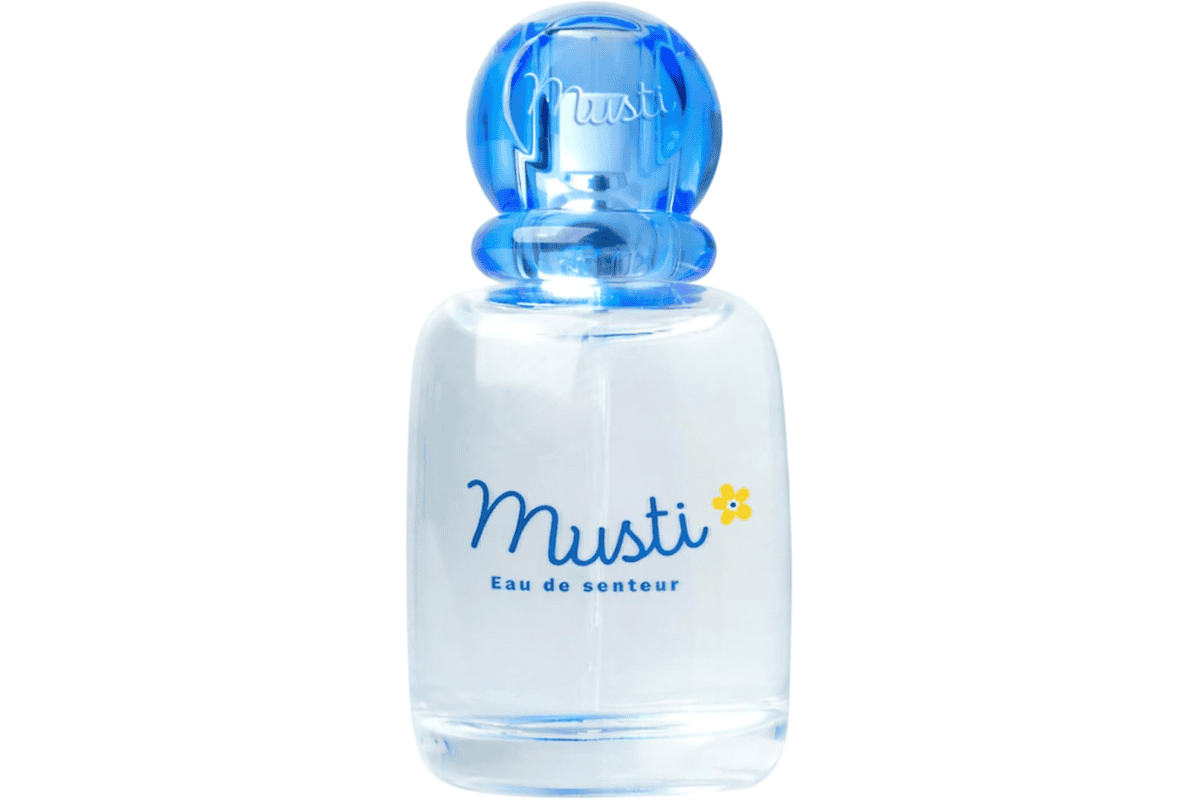 Mustela Musti Eau Parfumée sans Alcool 50 ml camomille miel corps cheveux bébé 97% origine naturelle
