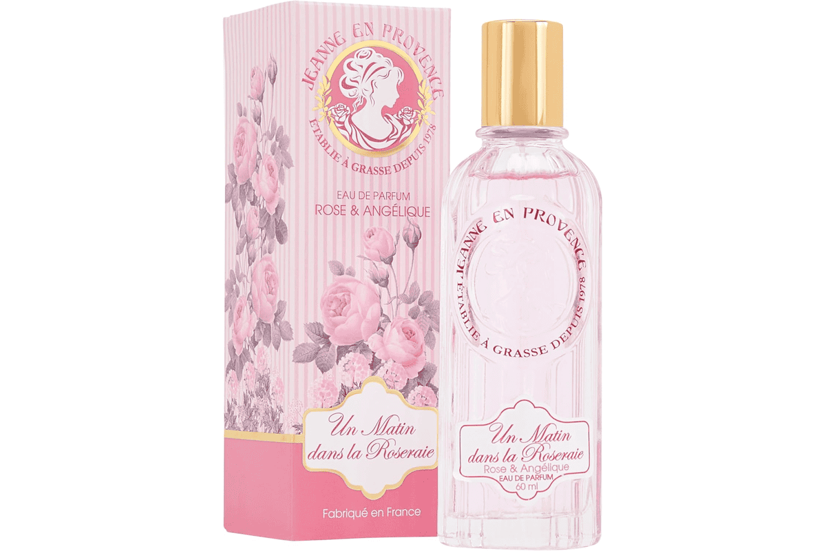 Jeanne en Provence Un Matin Dans La Roseraie Eau de Parfum 100 ml parfum femme rose verte ingrédients naturels