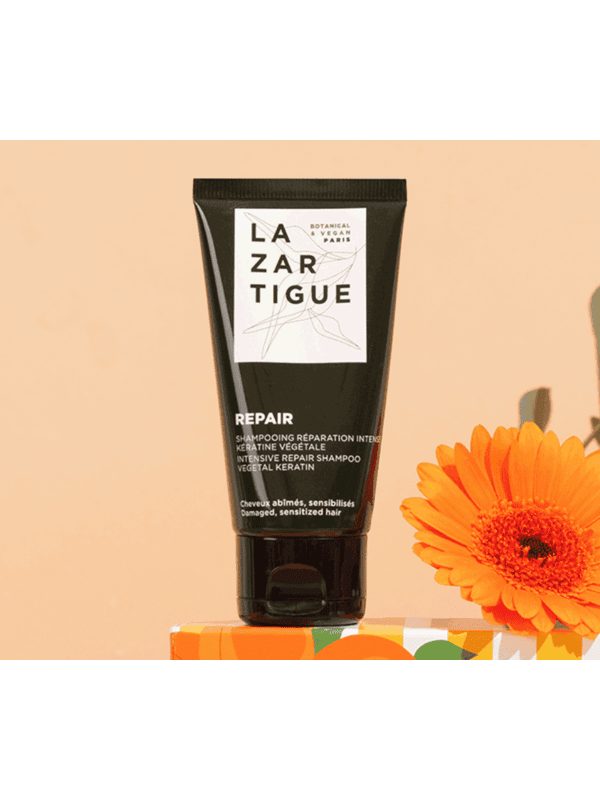 Lazartigue Repair shampoing réparation intense kératine végétale cheveux abîmés