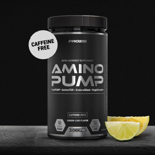 Prozis Amino PUMP Caffeine-Free 30 doses citron citron vert