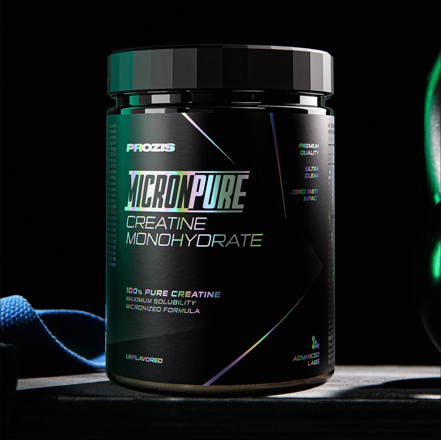 Pot de Créatine MicronPure Prozis 300 g en promotion à 23,39 euros