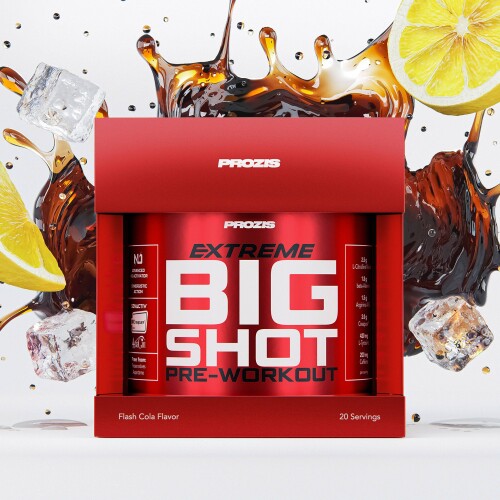 Prozis Extreme Big Shot Pre-Workout 20 doses parfum cola