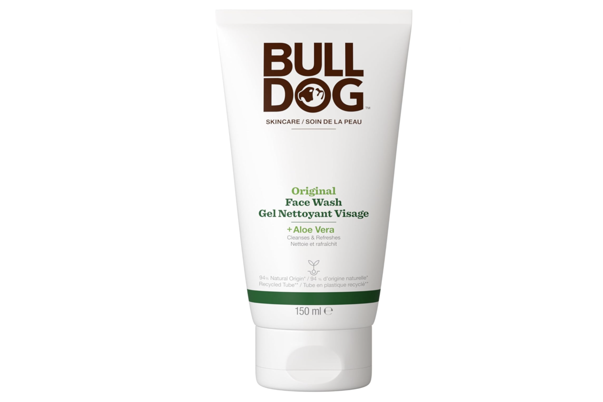 Bulldog Original Face Wash gel nettoyant homme aloe vera vegan