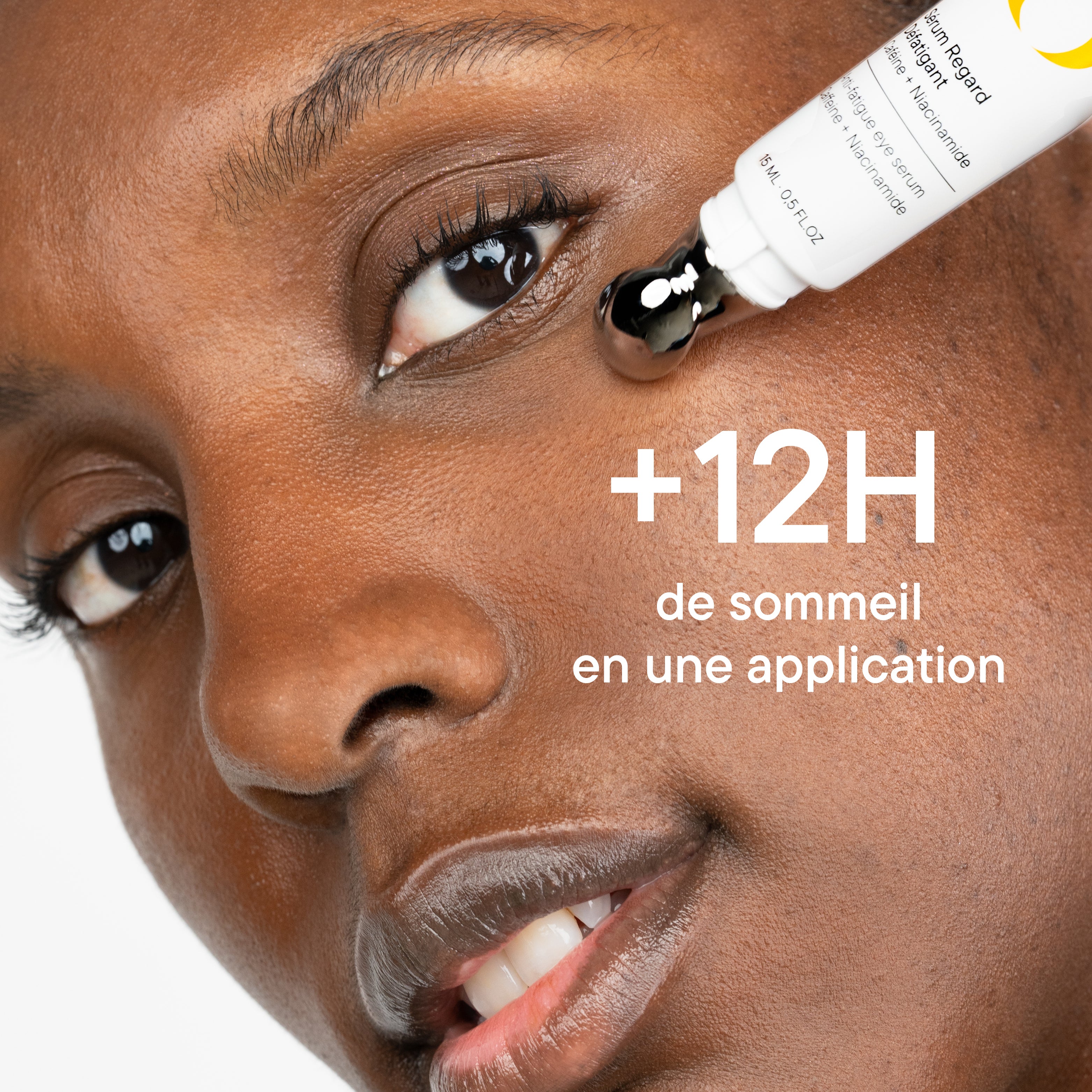 Application du Sérum Regard Défatigant Seasonly