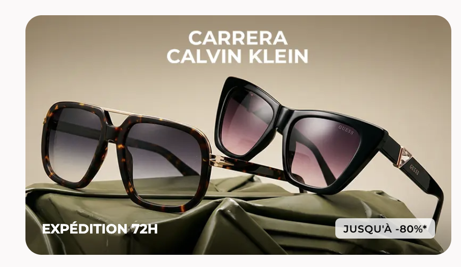Vente Carrera Calvin Klein : lunettes de soleil